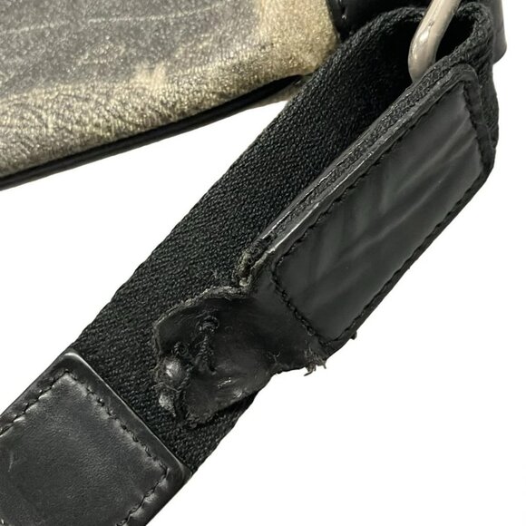 Auth ETRO - Khaki PVC Leather Shoulder Bag - Picture 10 of 14